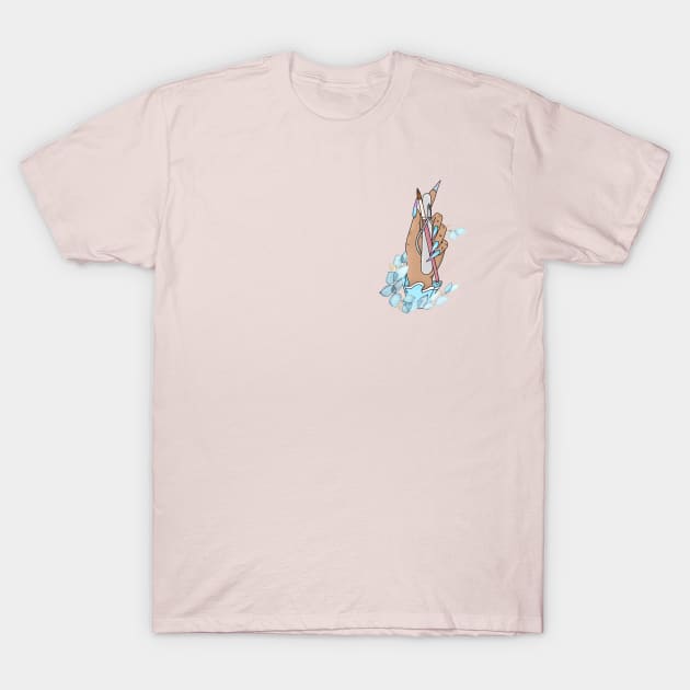 Brush in hand T-Shirt by MissKriss